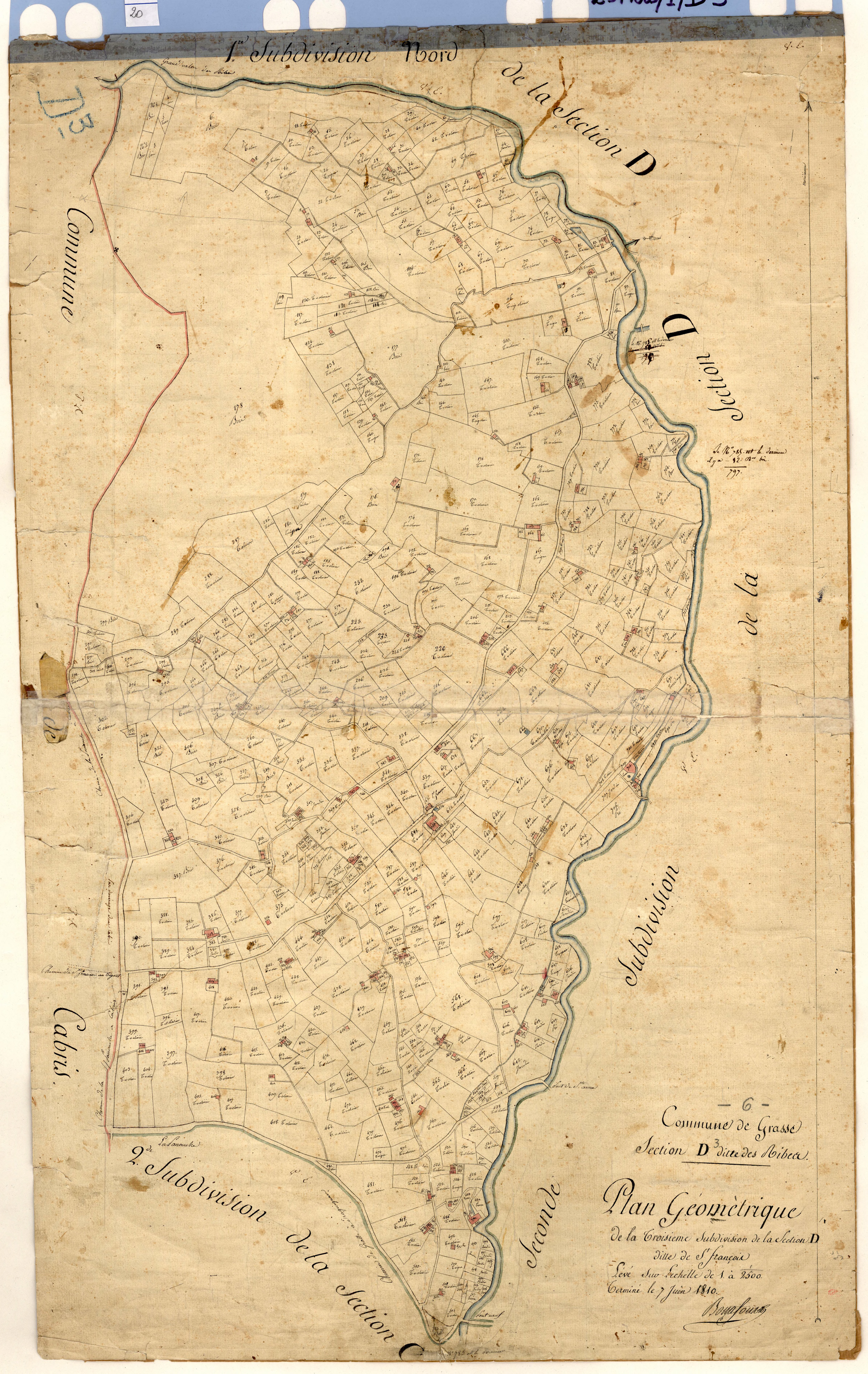 Saint François. - Plan de section, D3