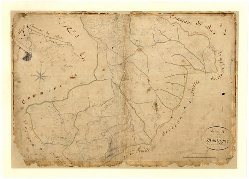 La Montagne. - Plan de section, A1