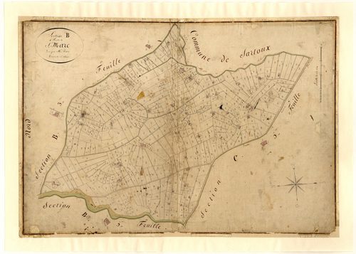 Saint Marc. - Plan de section, B4