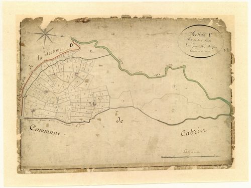 Saint Jacques (1ère partie). - Plan de section, C2(1)