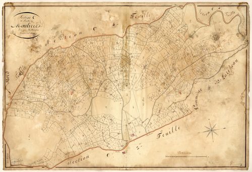 Les Moulières. - Plan de section, C3