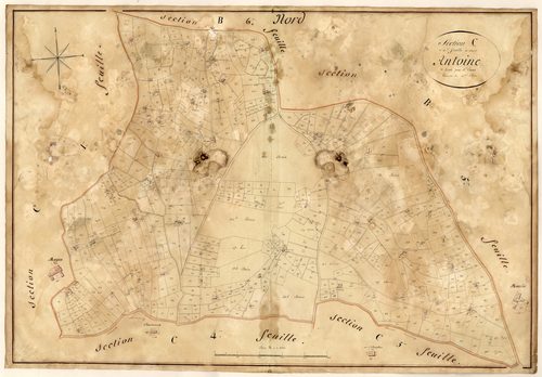 Saint Antoine. - Plan de section, C6
