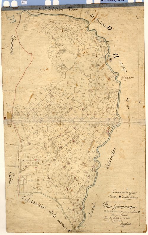 Saint François. - Plan de section, D3