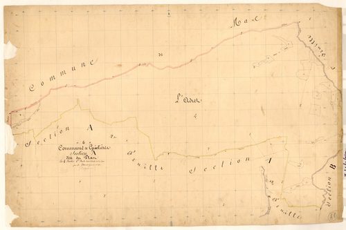 Le Plan. - Plan de section, A1