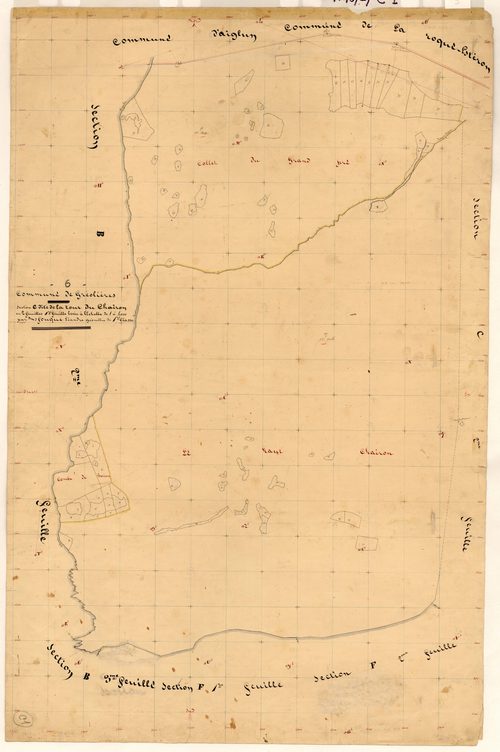 La Tour du Chairon. - Plan de section, C1