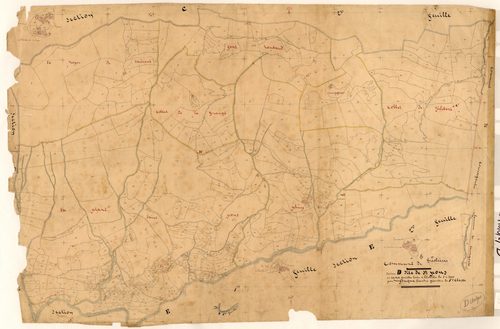 Saint Pons. - Plan de section, D
