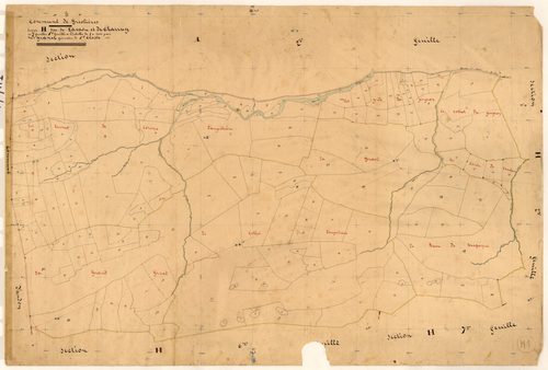 Lavaou et Charruy. - Plan de section, H1