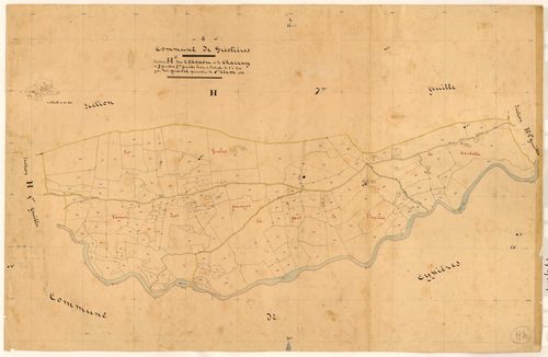 Lavaou et Charruy. - Plan de section, H4