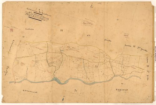 Lavaou et Charruy. - Plan de section, H5