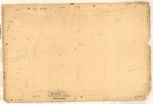Lavaou et Charruy. - Plan de section, H7