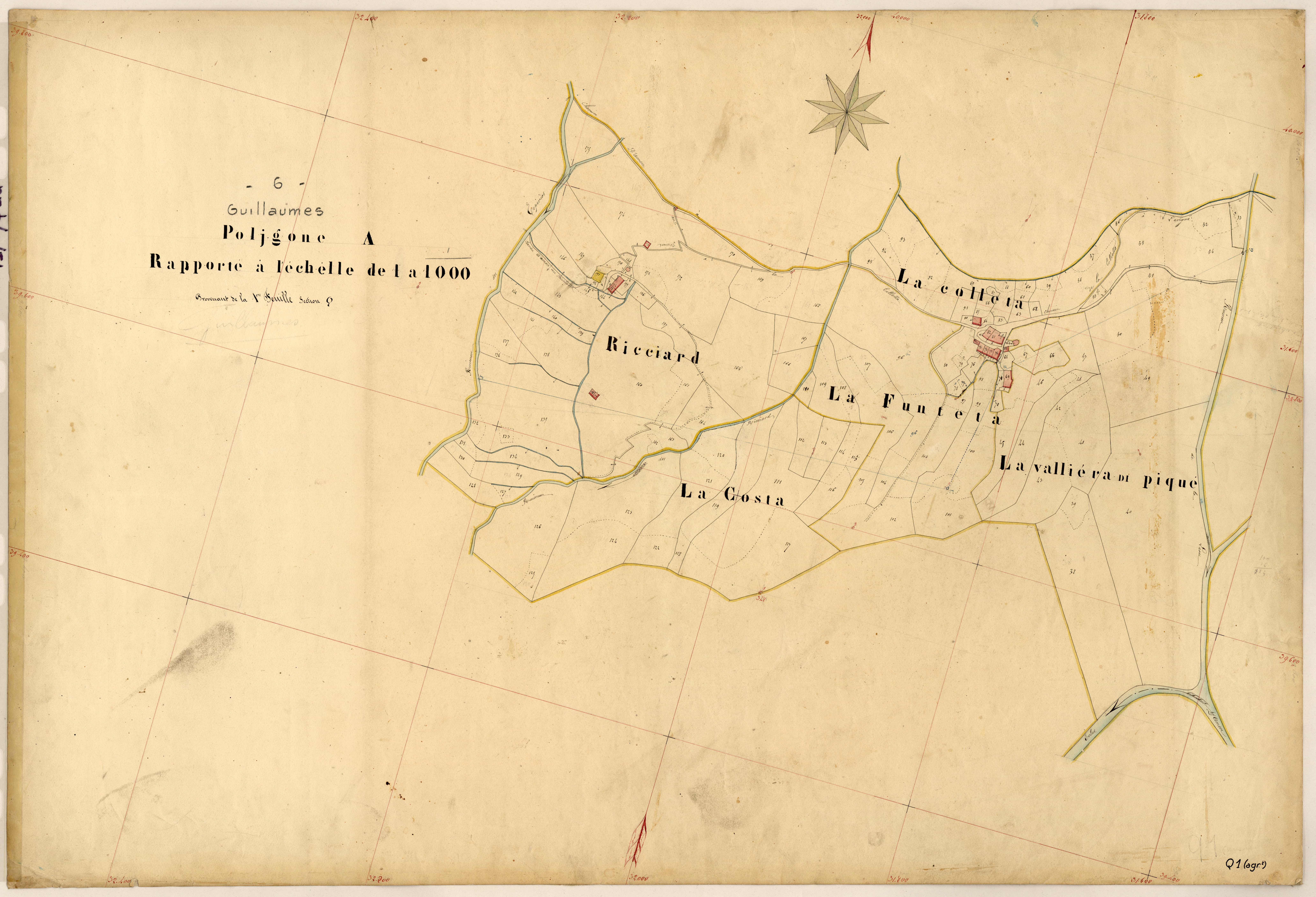Lavigne (développement). - Plan de section, Q1(d)