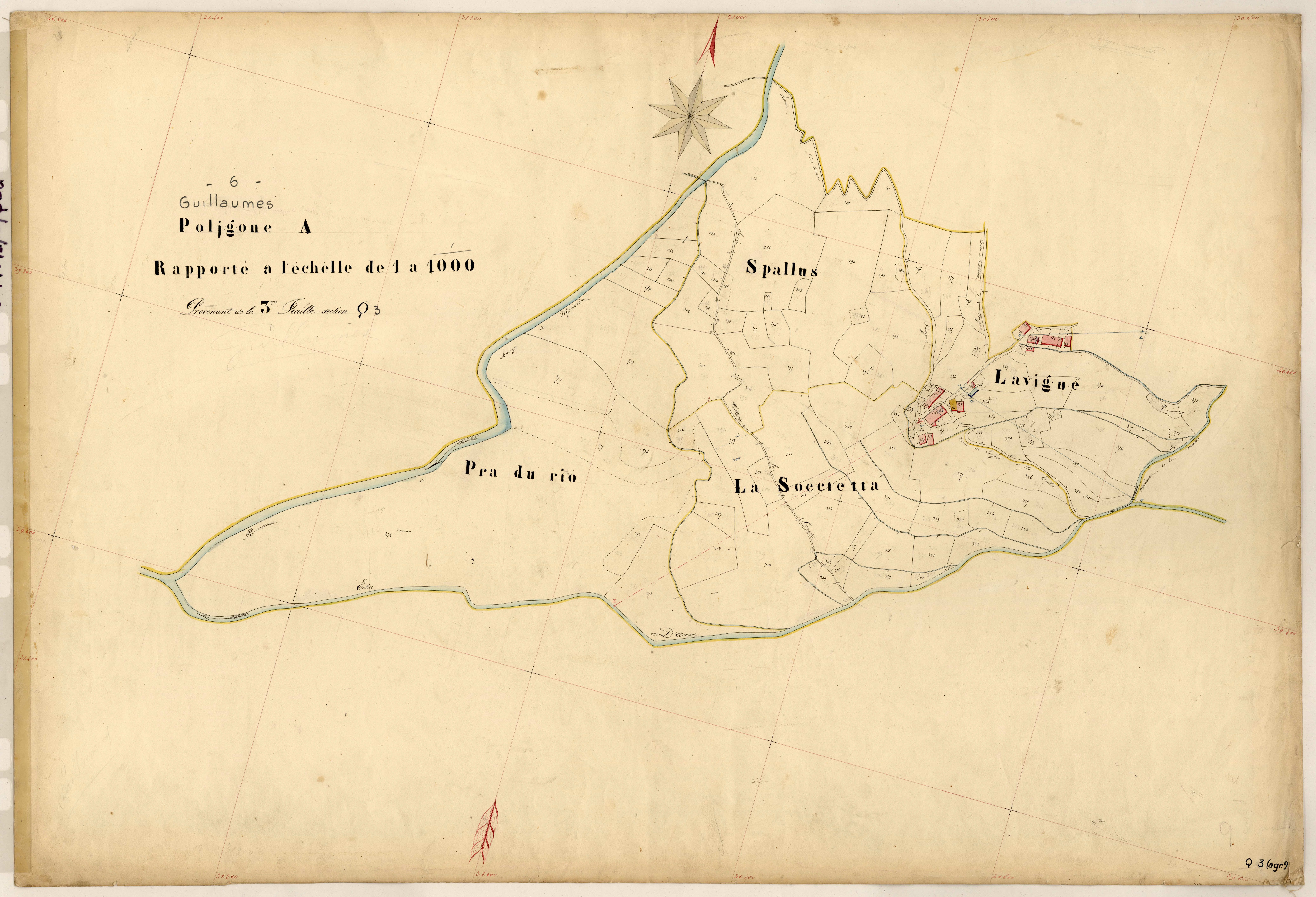 Lavigne (développement). - Plan de section, Q3(d)