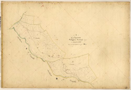 Raton (développement). - Plan de section, M2(d)