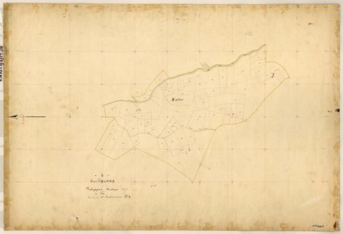 Raton (développement). - Plan de section, M3(d)
