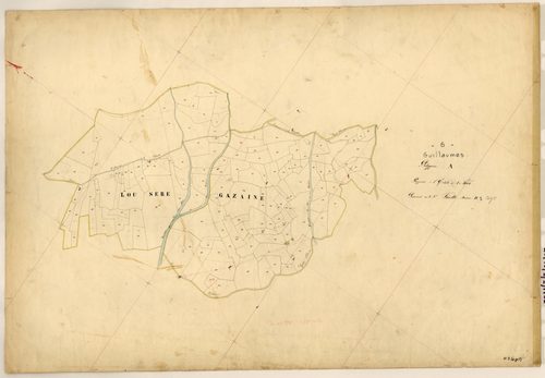 Villetalle (développement). - Plan de section, N3(d)