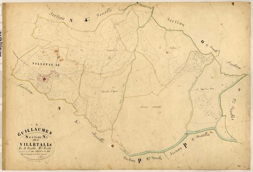 Villetalle. - Plan de section, N5