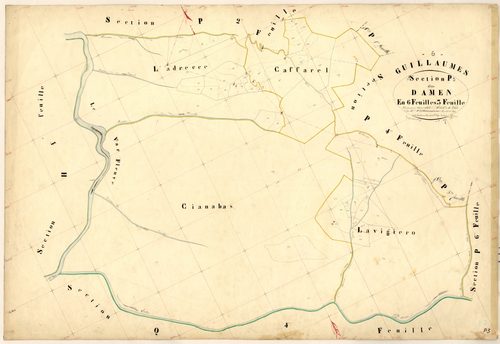 Amen. - Plan de section, P3