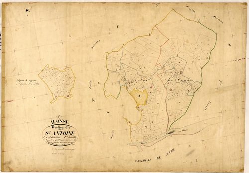 Saint Antoine. - Plan de section, C1