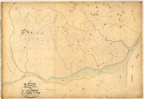 Saint Antoine. - Plan de section, C2