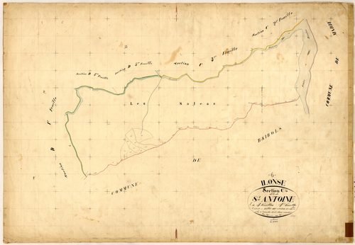 Saint Antoine. - Plan de section, C4