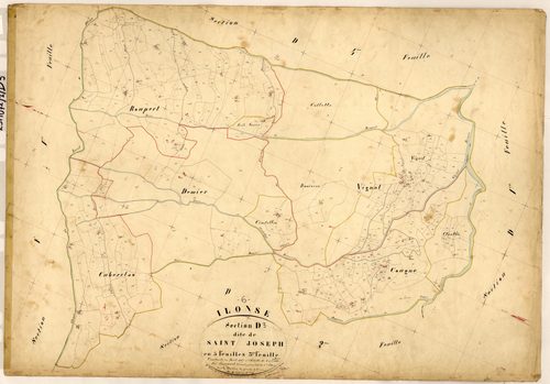 Saint Joseph. - Plan de section, D3