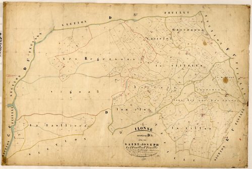 Saint Joseph. - Plan de section, D4