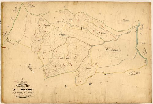 Saint Joseph. - Plan de section, D5