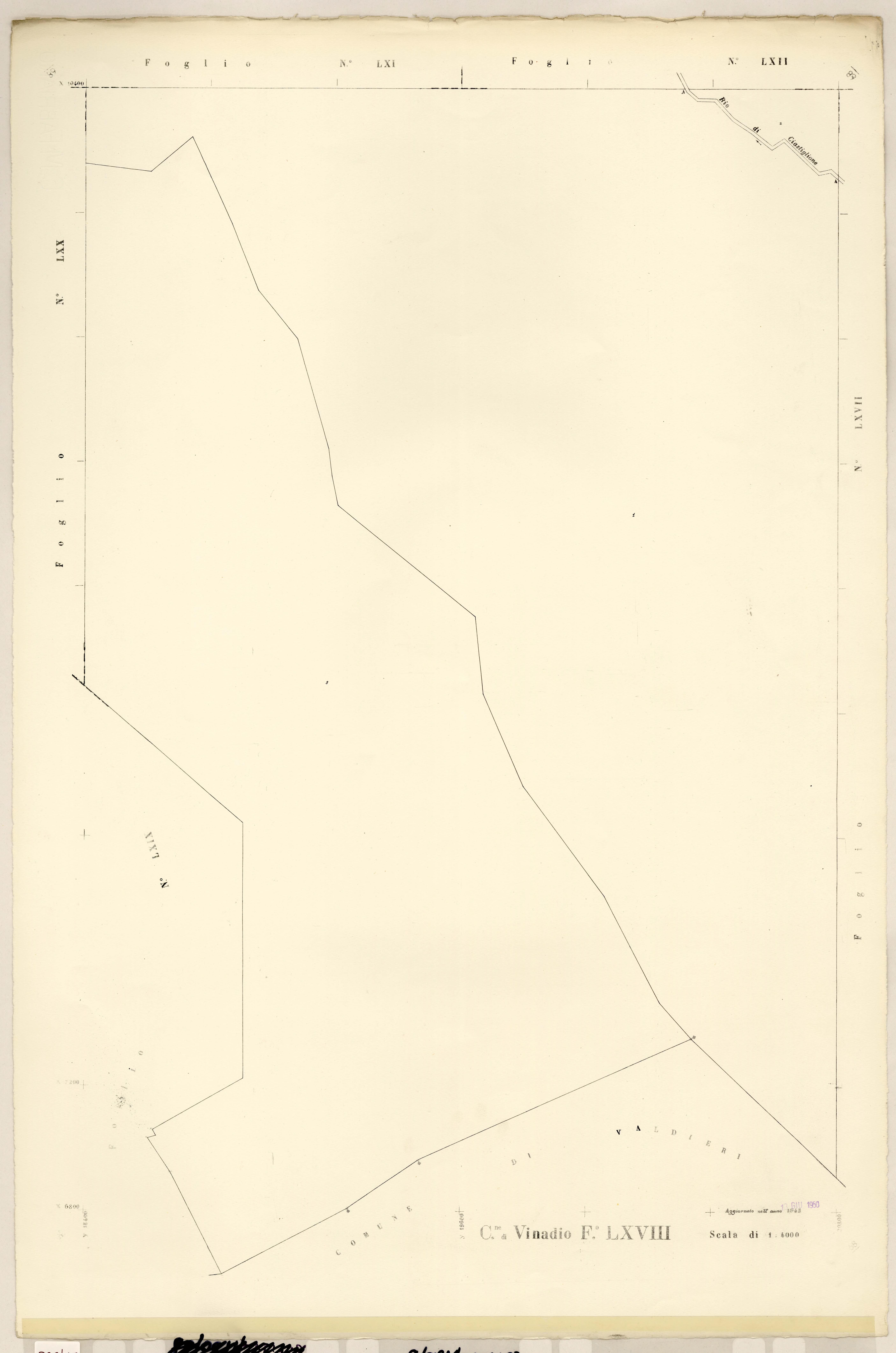 Plan de section, LXVIII