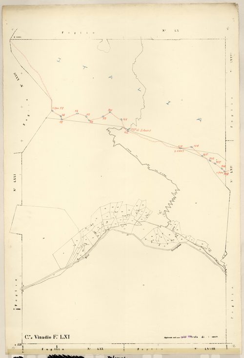 Plan de section, LXI