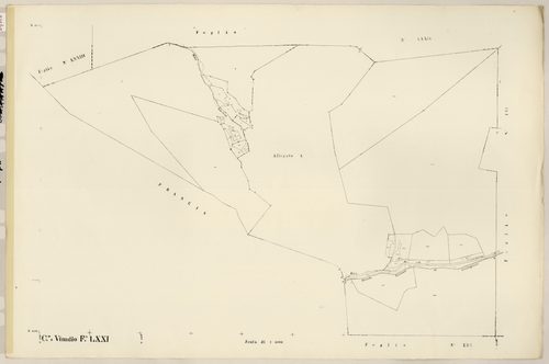 Plan de section, LXXI