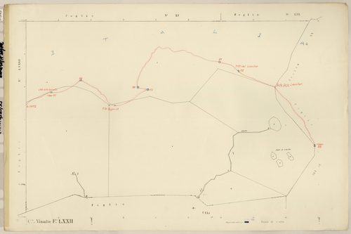 Plan de section, LXXII
