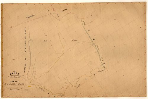 Arrais. - Plan de section, A1
