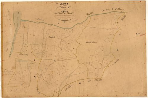 Isola. - Plan de section, B1