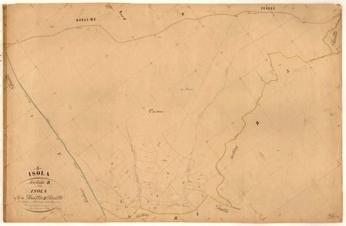 Isola. - Plan de section, B2