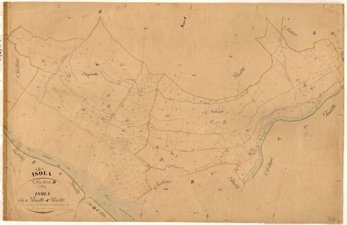 Isola. - Plan de section, B4