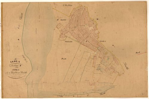 Isola. - Plan de section, B5
