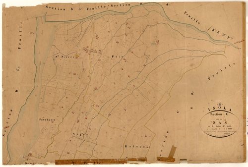 Sas. - Plan de section, C1