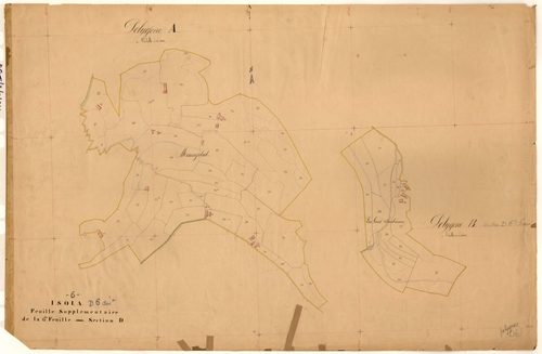 Malbosc (développement). - Plan de section, D6(d)