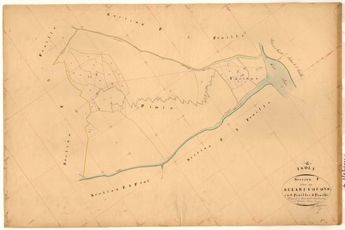 Sclarivouons. - Plan de section, F4