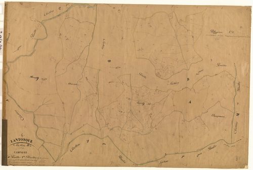Campauri. - Plan de section, B1
