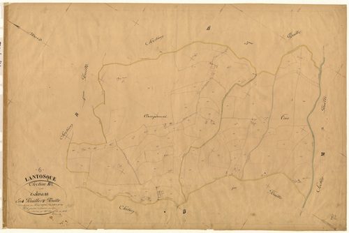Campauri. - Plan de section, B2