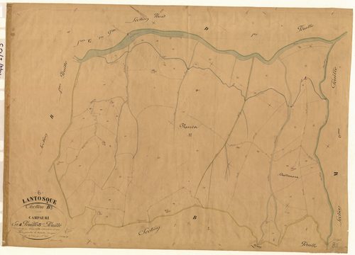 Campauri. - Plan de section, B3