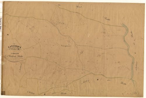 Campauri. - Plan de section, B4