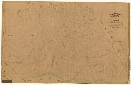 Villars. - Plan de section, C1