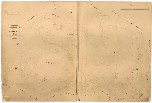 Riofrei. - Plan de section, D4