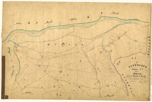 Mirail. - Plan de section, F1