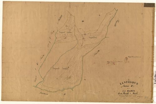 La Maïris. - Plan de section, H1