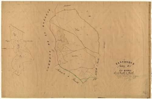 La Maïris. - Plan de section, H2