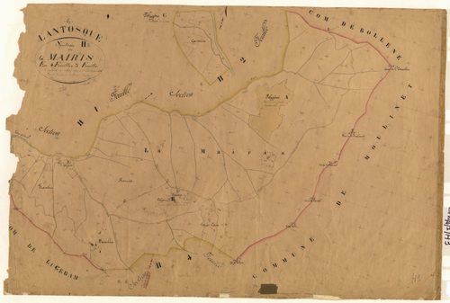 La Maïris. - Plan de section, H3