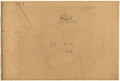La Maïris (développement). - Plan de section, H3(d)